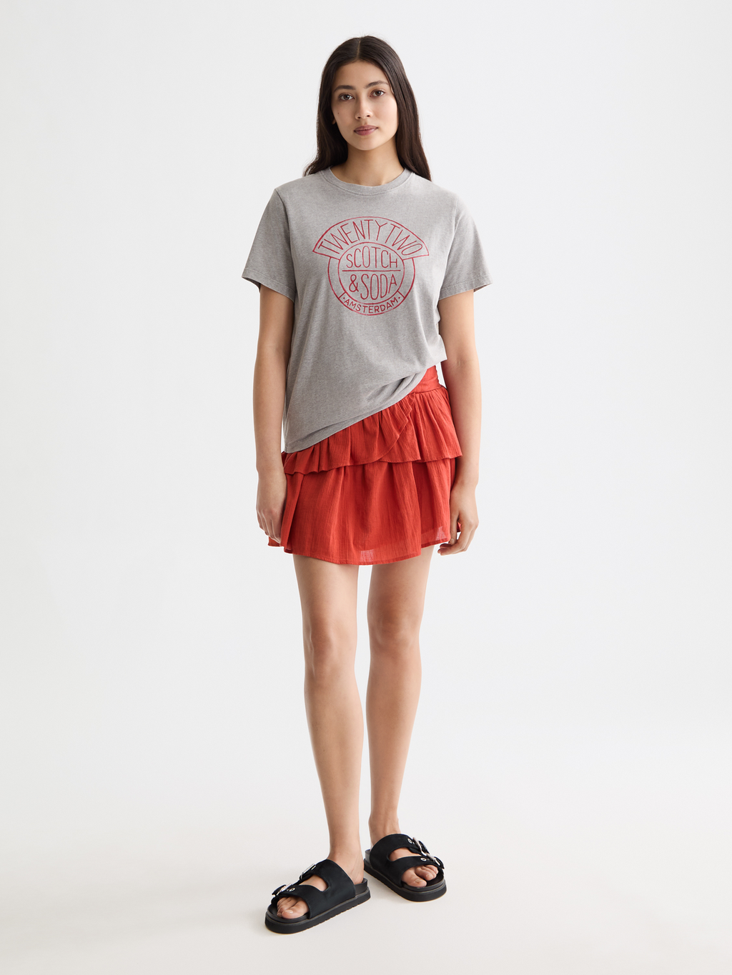 Washed graphic T-shirt