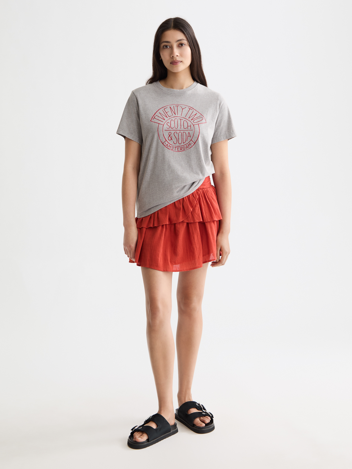 Washed graphic T-shirt