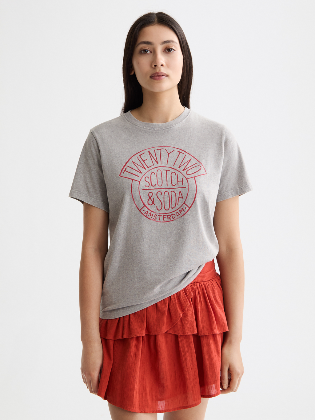 Washed graphic T-shirt