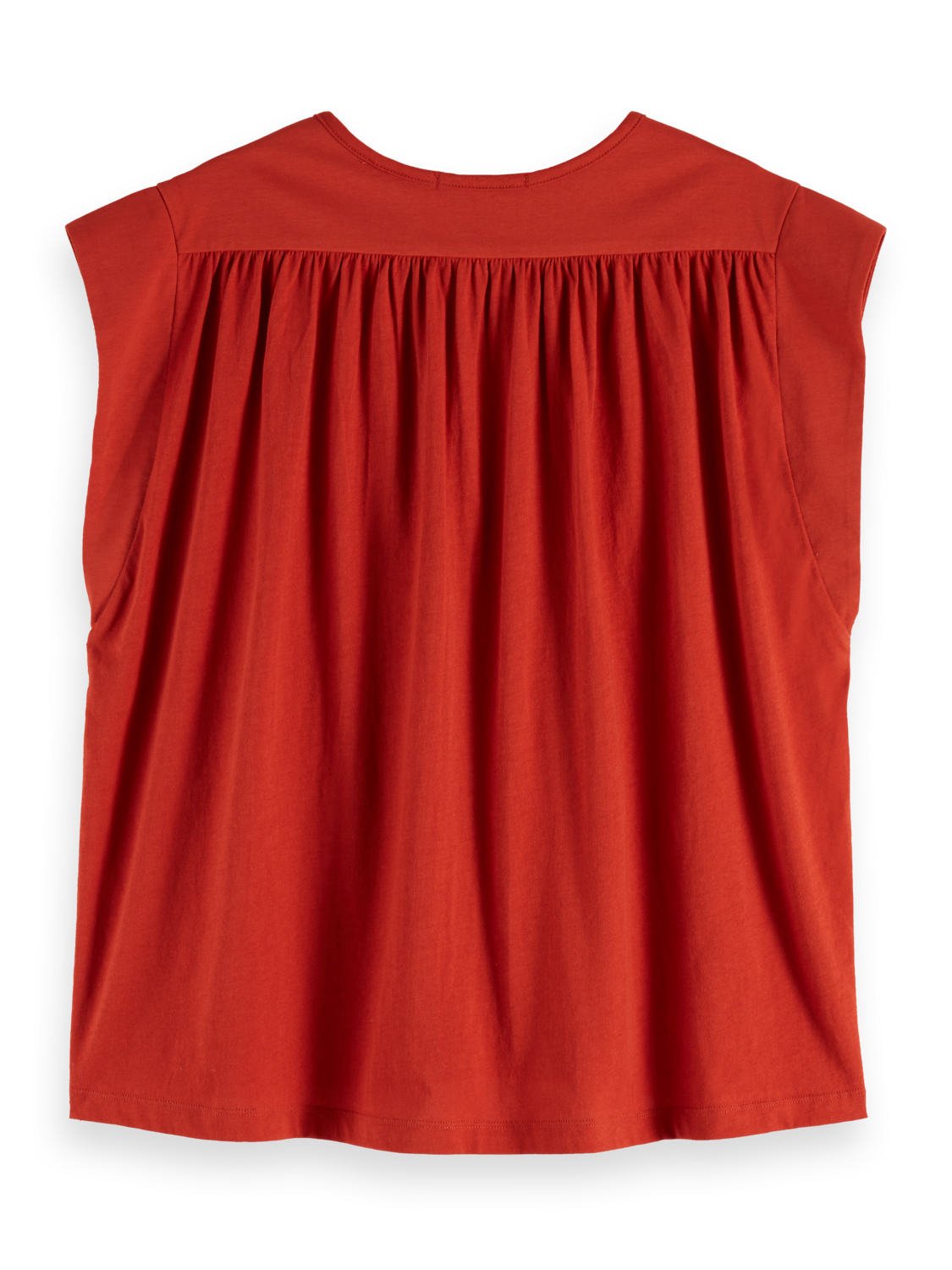 Drapey V-neck T-shirt
