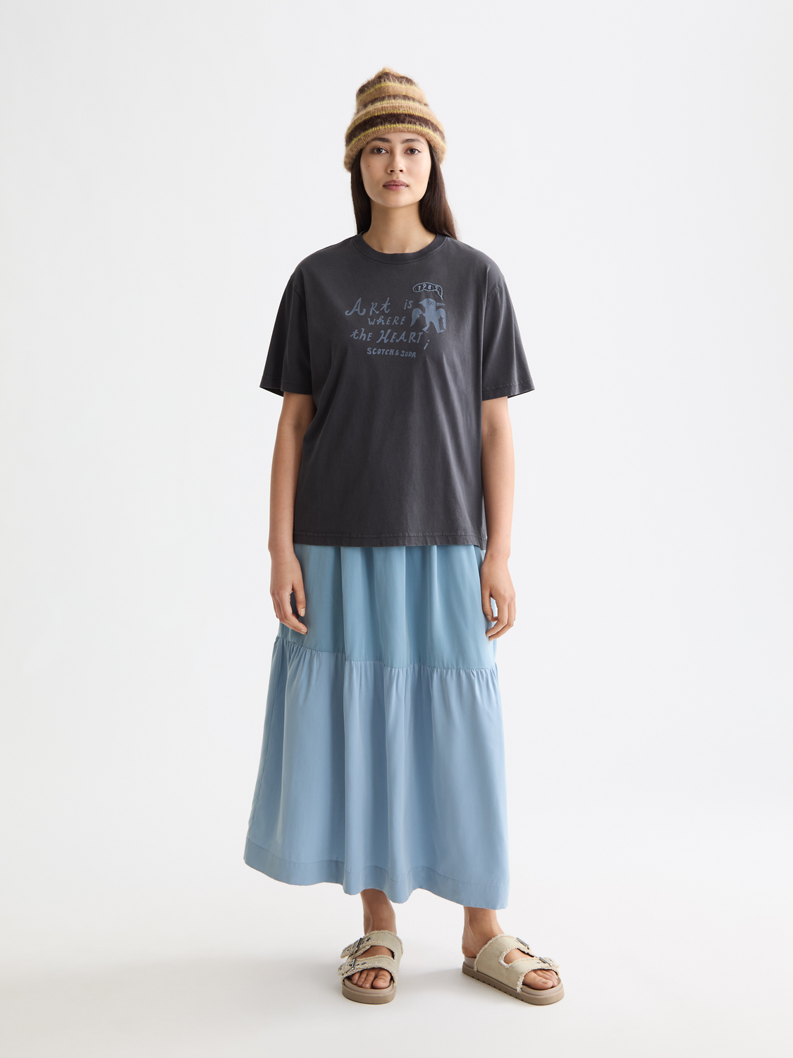 Washed artwork T-shirt