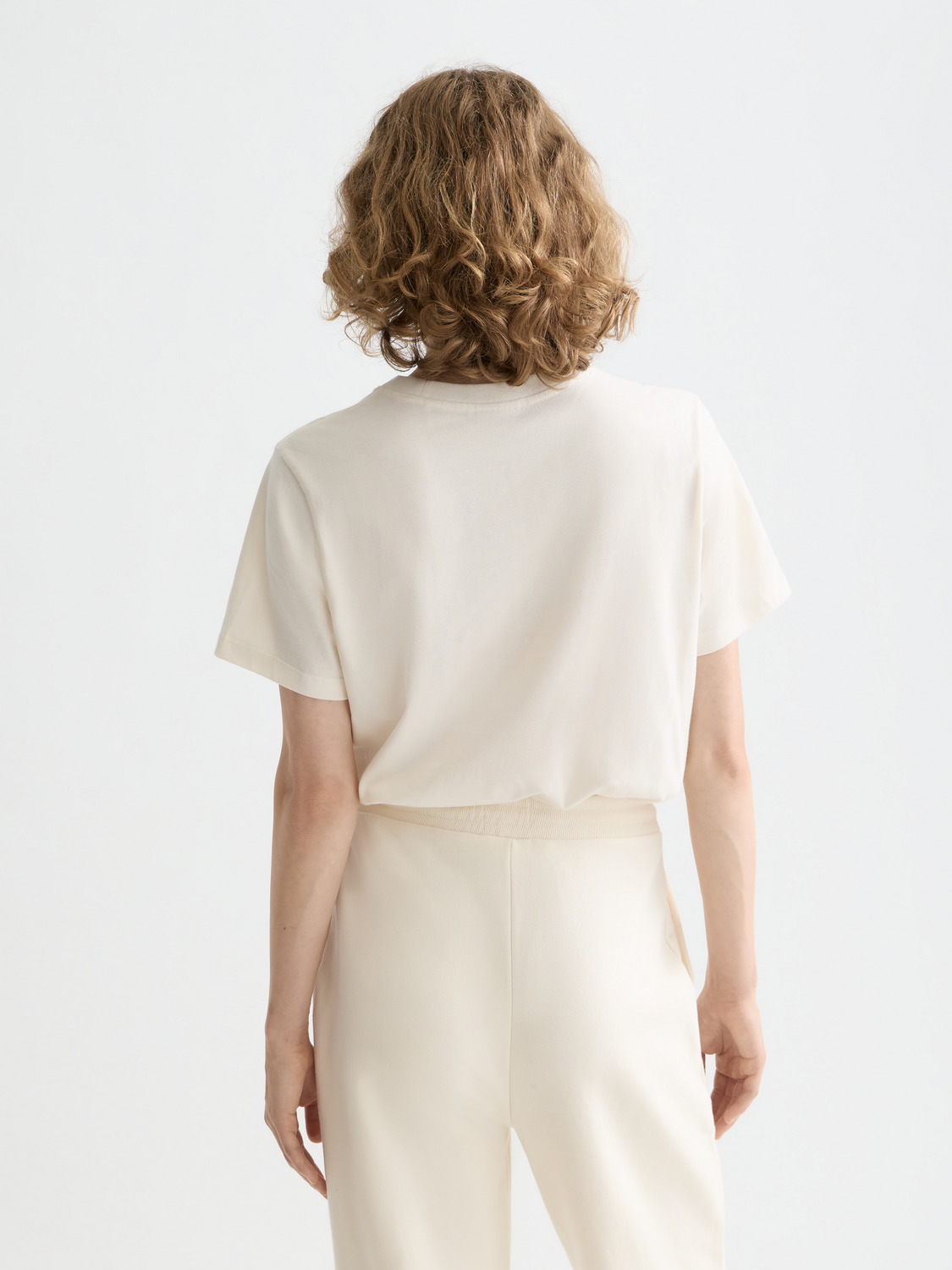 chest artwork regular t-shirt - OFF WHITE