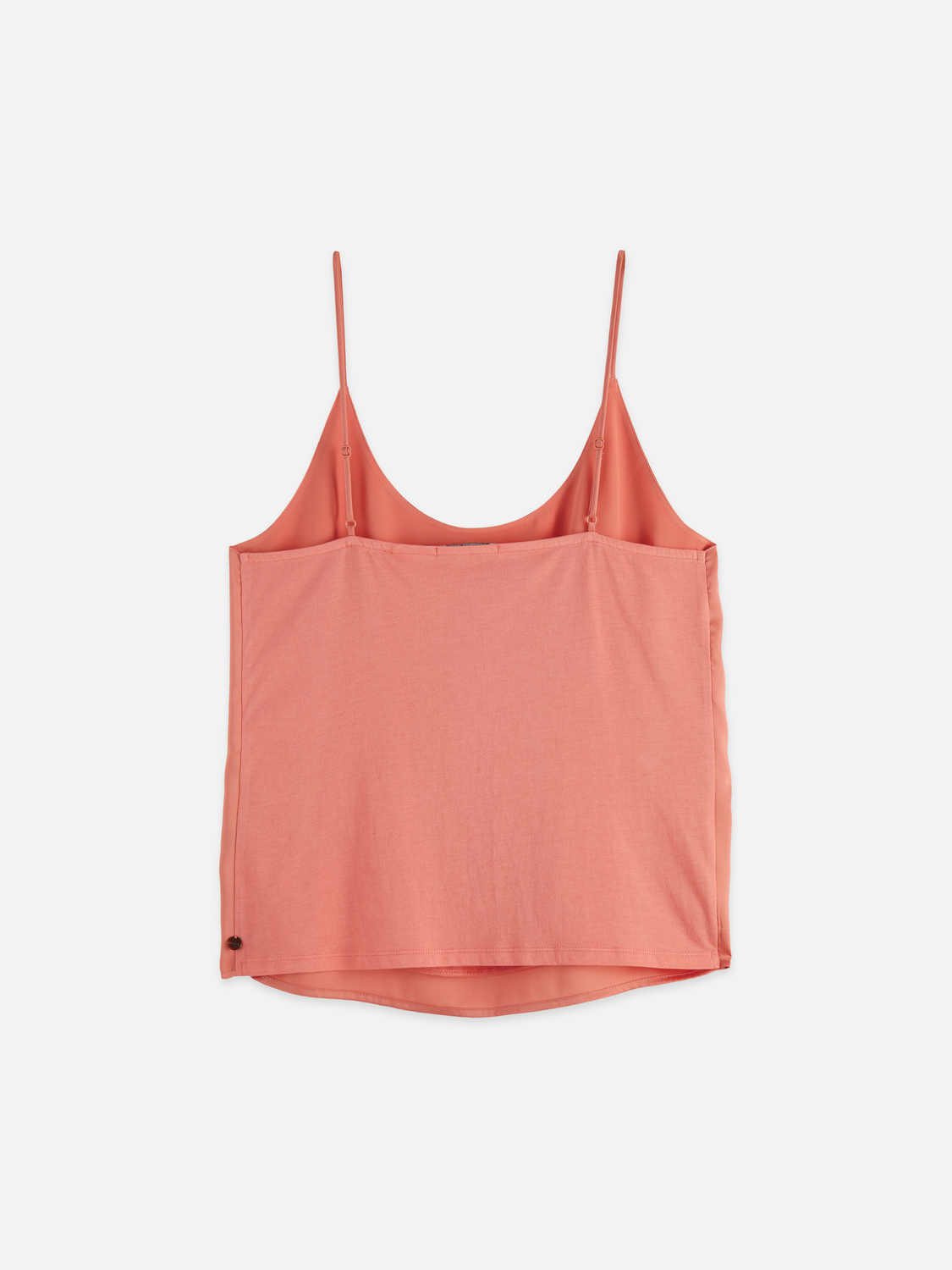 Woven Jersey Tank - CANYON CLAY