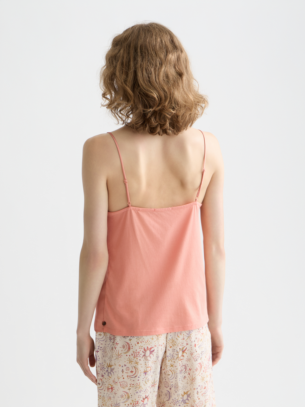 Woven Jersey Tank - CANYON CLAY
