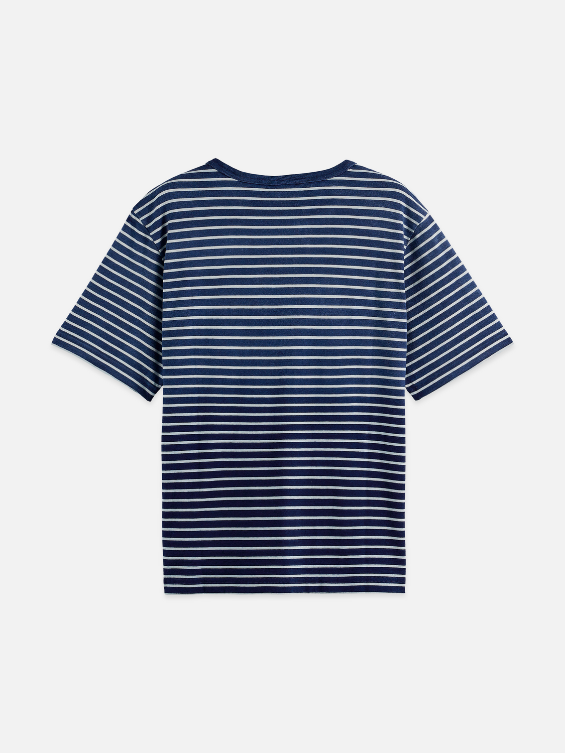 Indigo washed loose T-shirt
