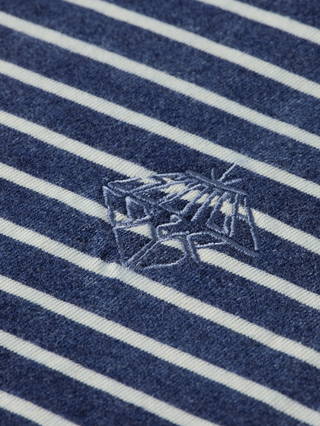 Indigo washed loose T-shirt