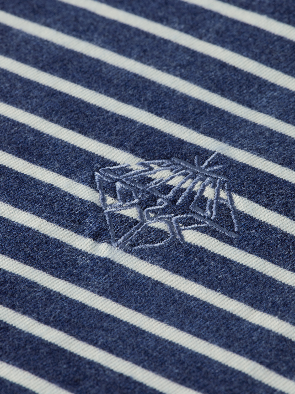 Indigo washed loose T-shirt