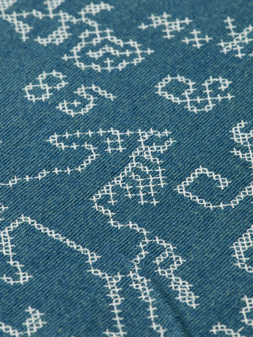 Indigo graphic T-shirt