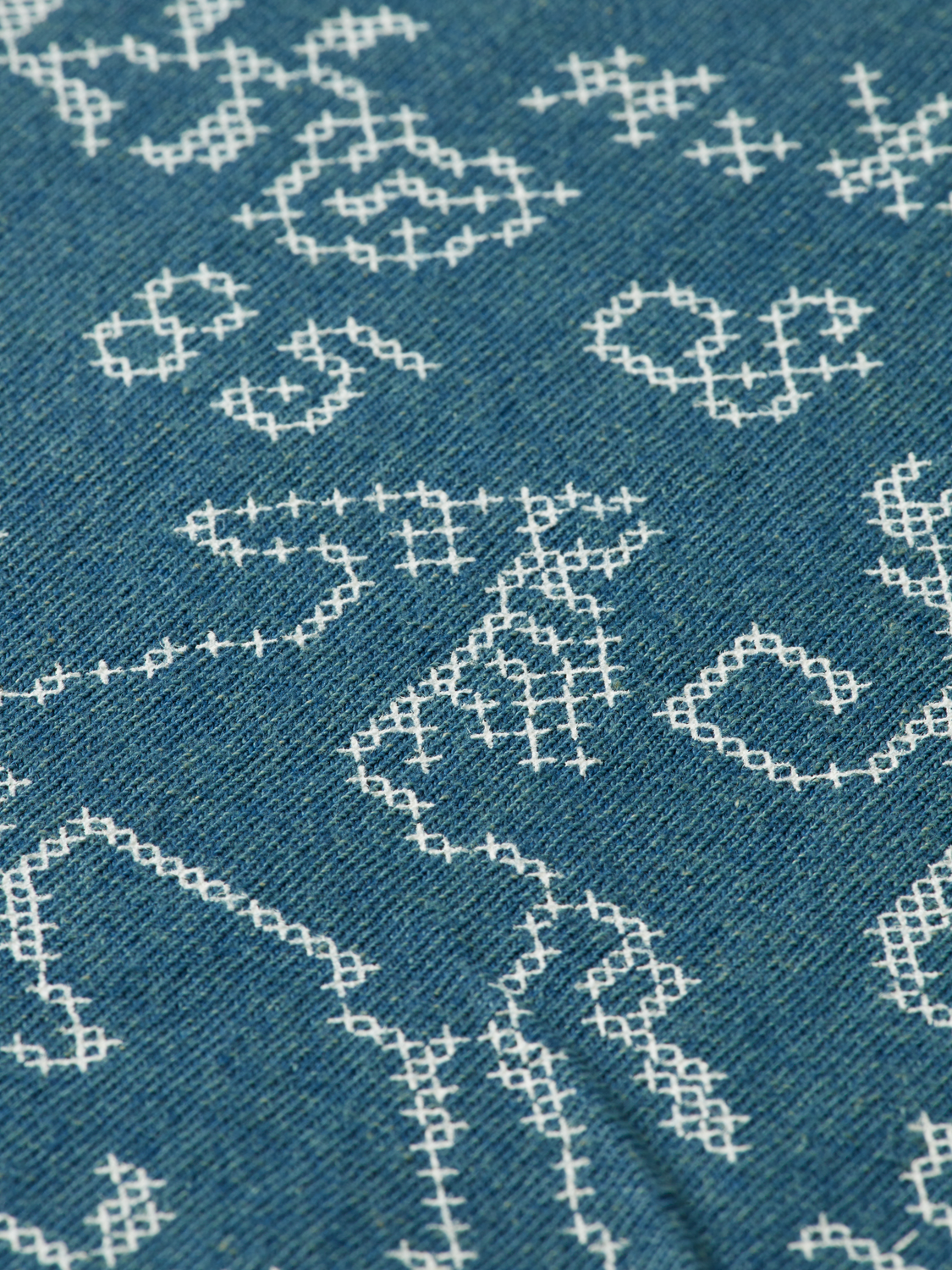 Indigo graphic T-shirt