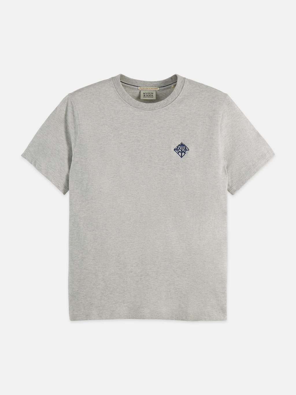 Artwork Regular T-shirt - GREY MELANGE
