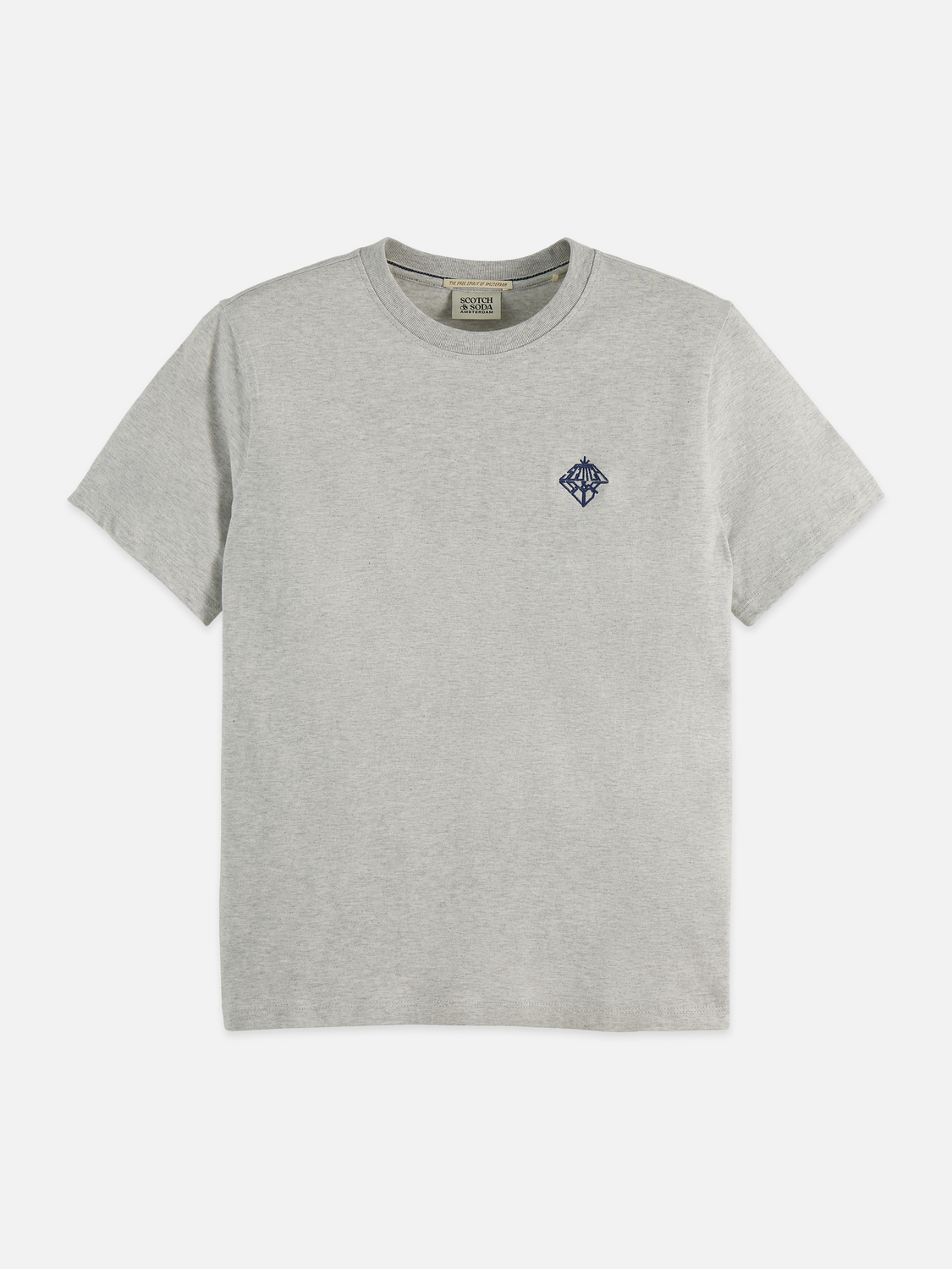 Artwork Regular T-shirt - GREY MELANGE