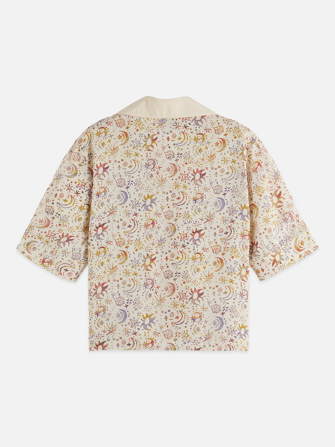 Printed short sleeved shirt