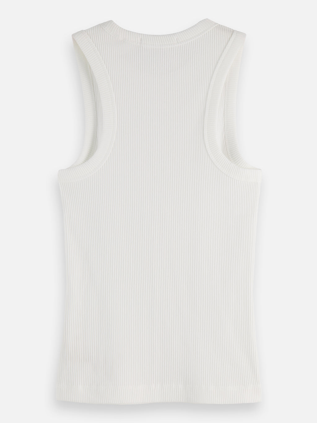 Essentials RIB RACER TANK - WHITE