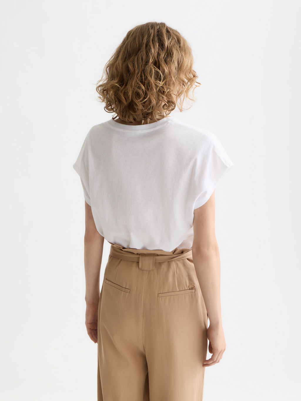 Essentials V-neck t-shirt - WHITE