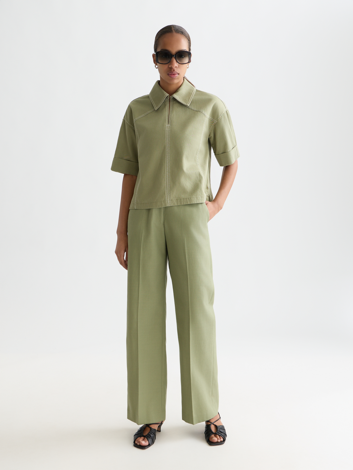 Utility short sleeve shirt