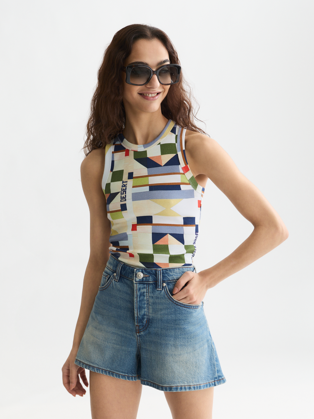 All over printed tank