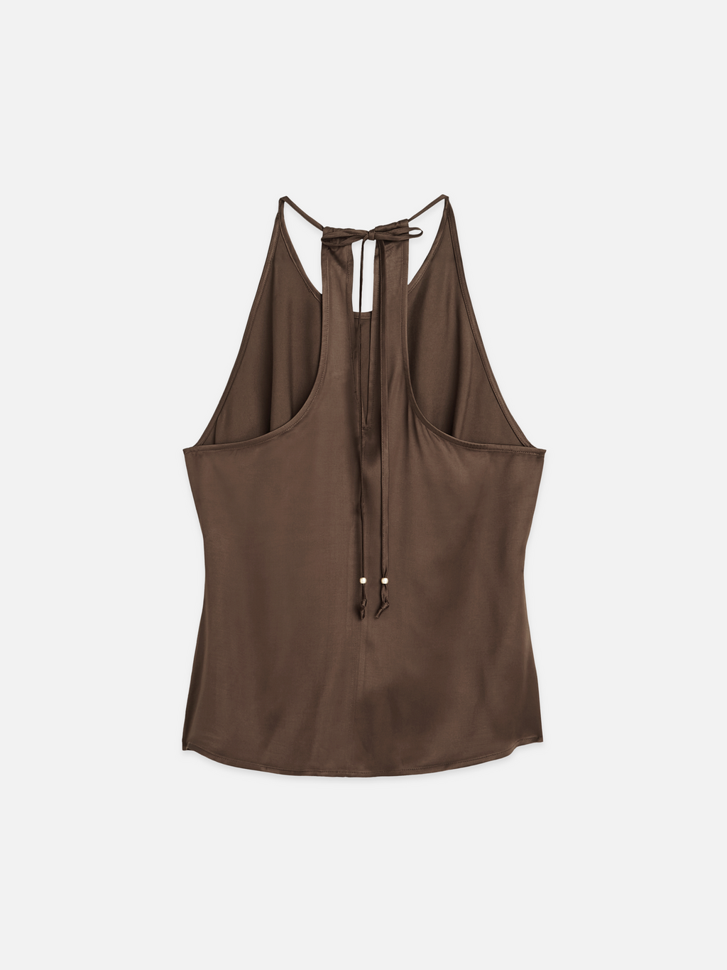Halter top with ties