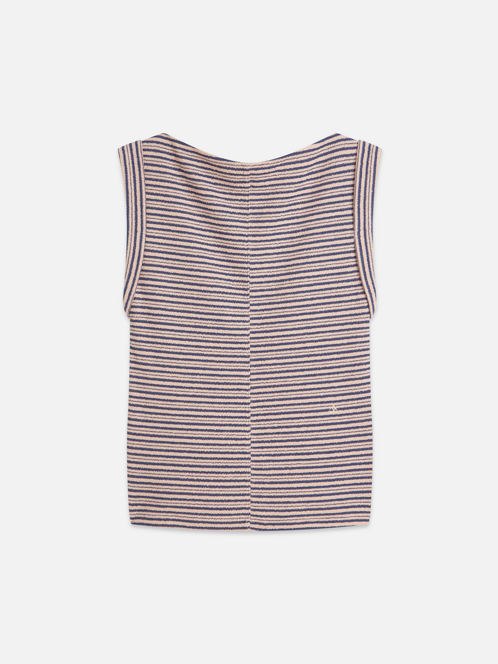 Striped Rolled Sleeve T-shirt