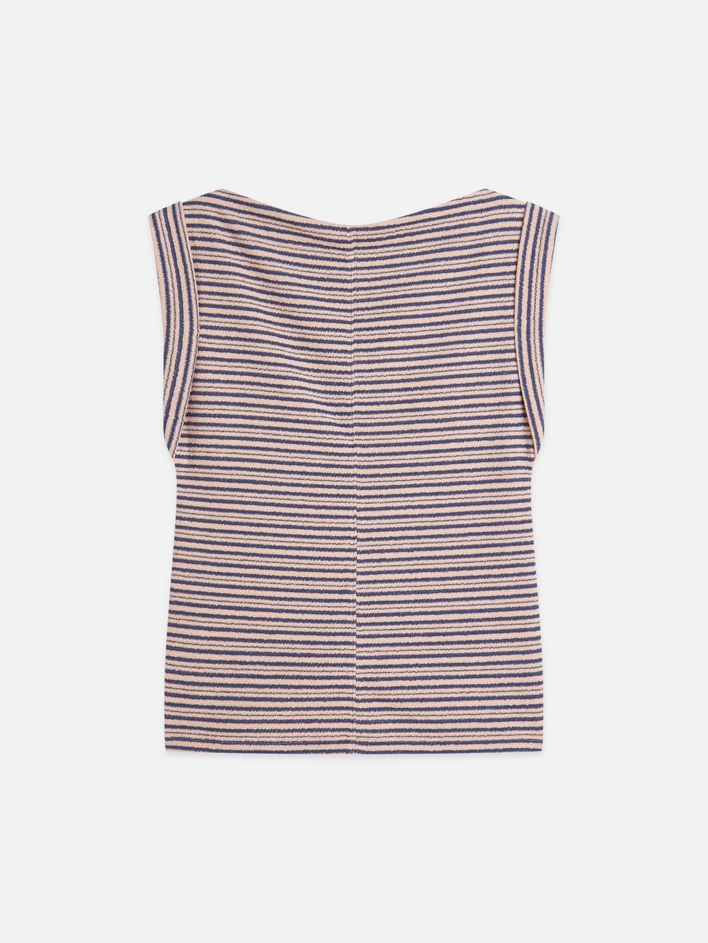 Striped Rolled Sleeve T-shirt