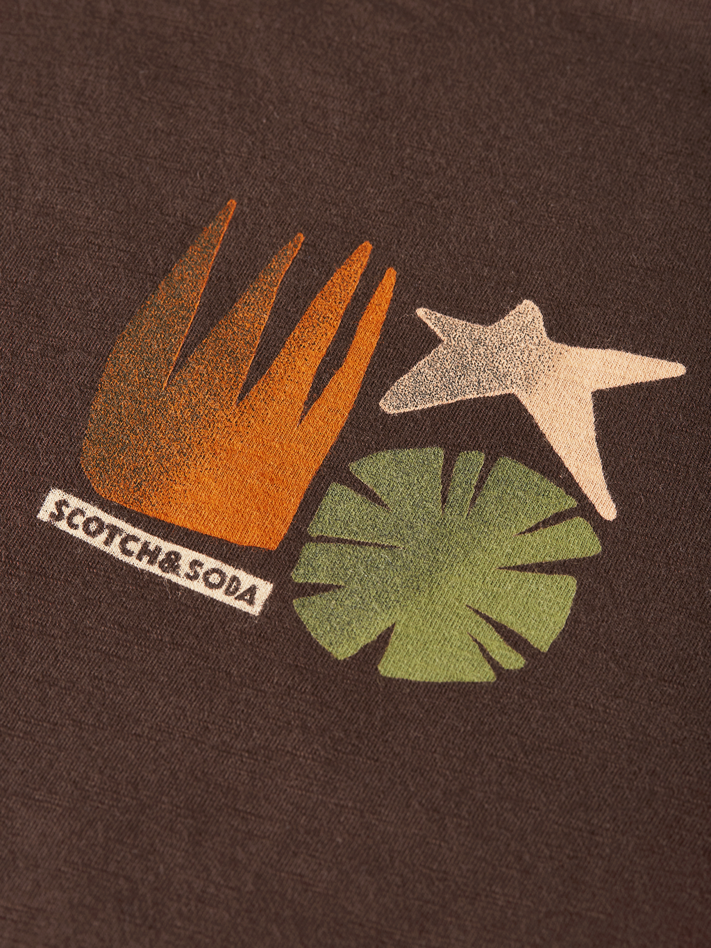 Artwork loose T-shirt