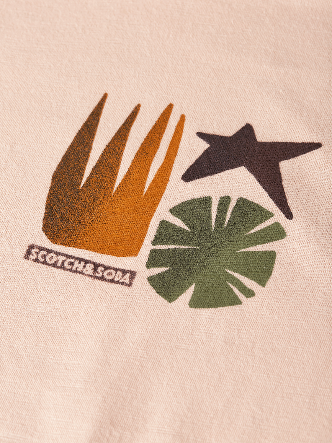 Artwork loose T-shirt