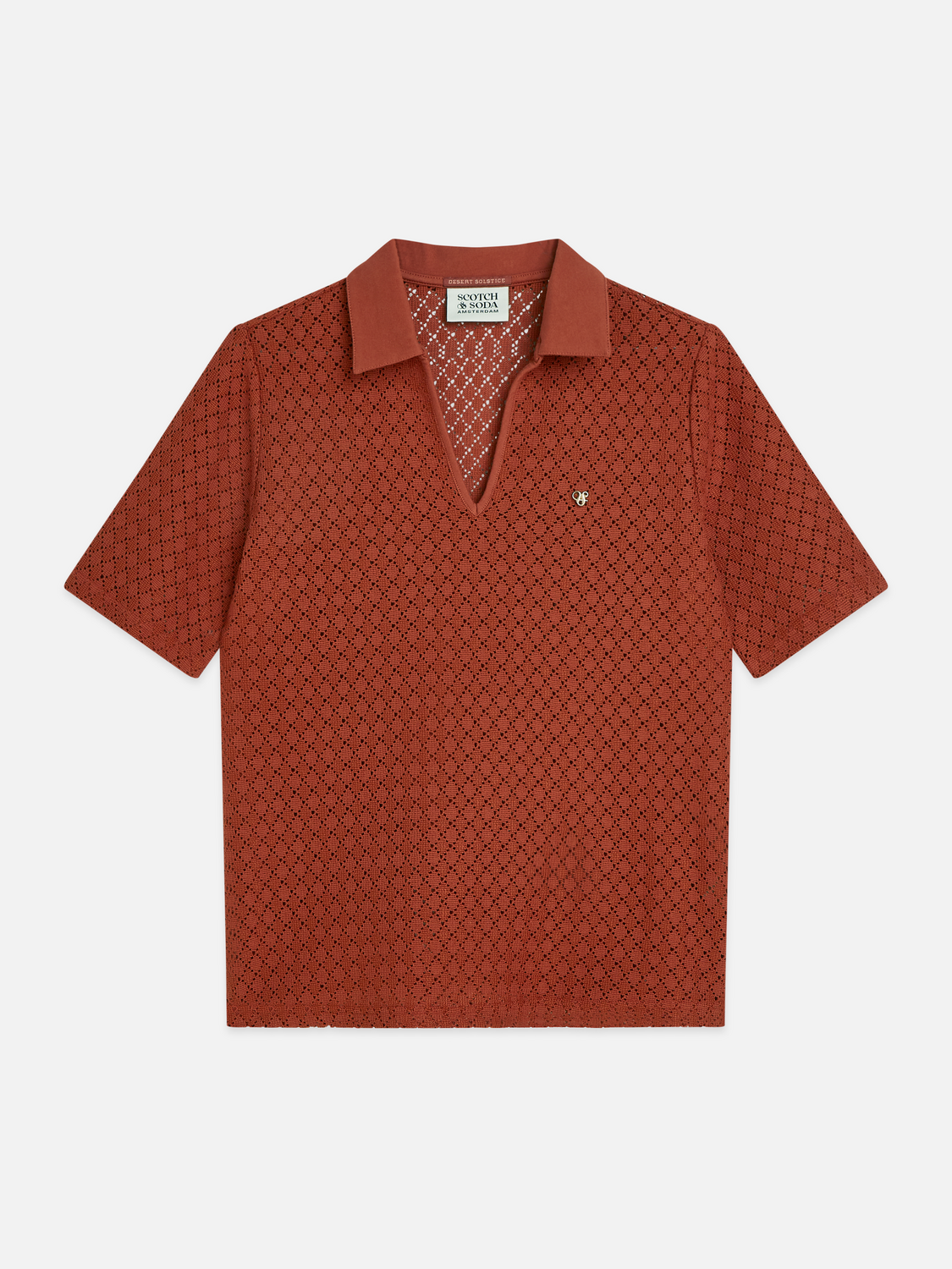 Crochet polo
