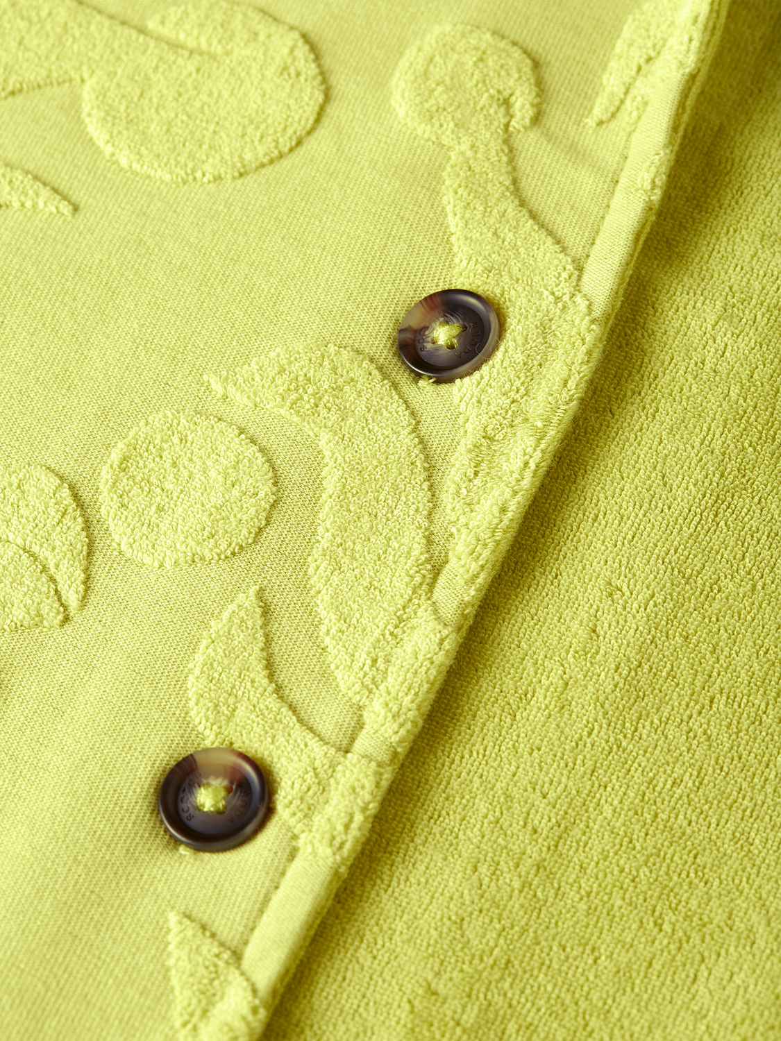 Towelling shortsleeved shirt