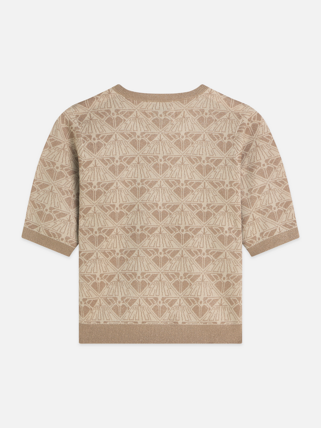 Monogram jacquard pullover