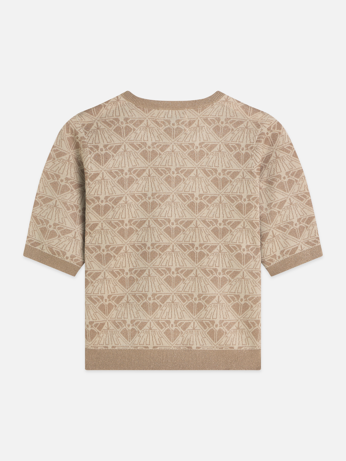 Monogram jacquard pullover