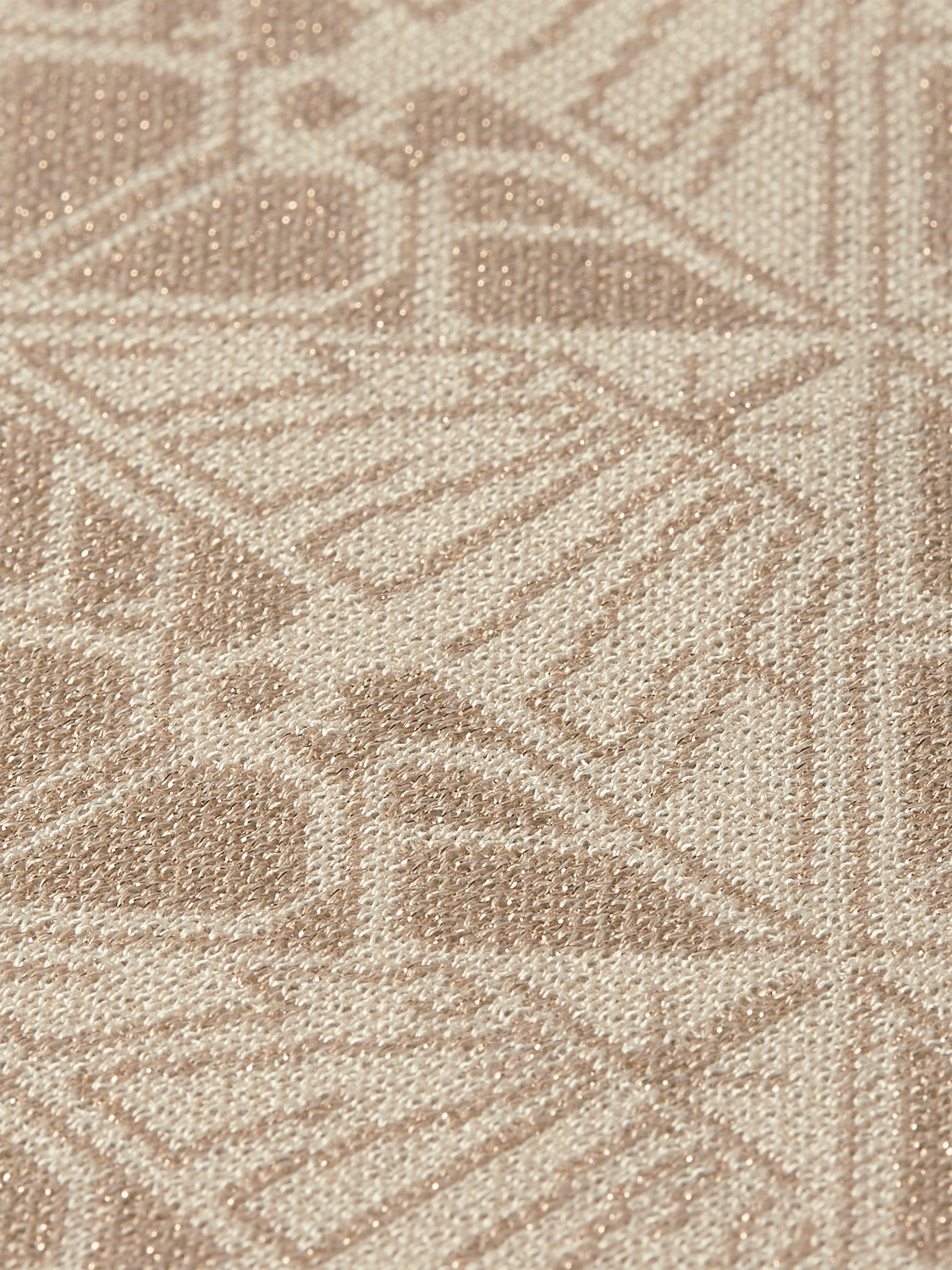 Monogram jacquard pullover