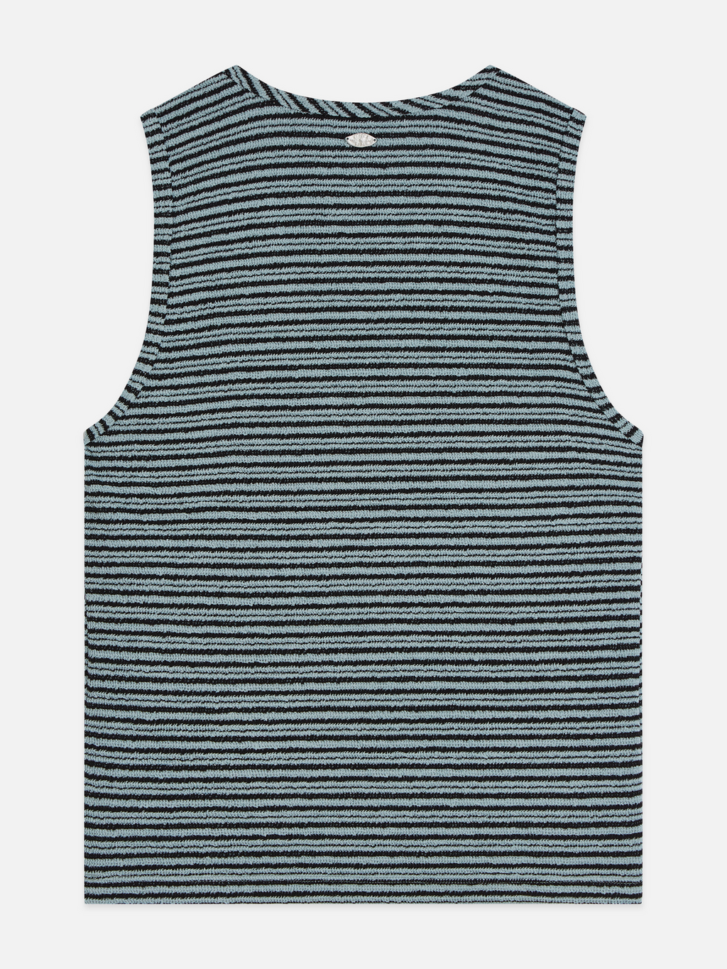 Stripe V-neck tank