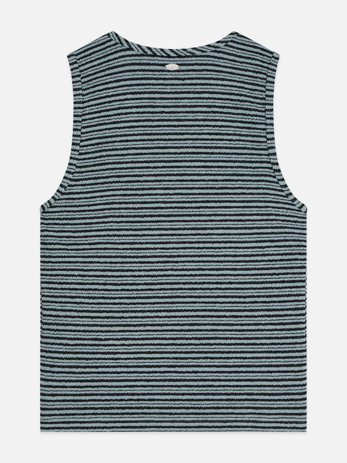 Stripe V-neck tank