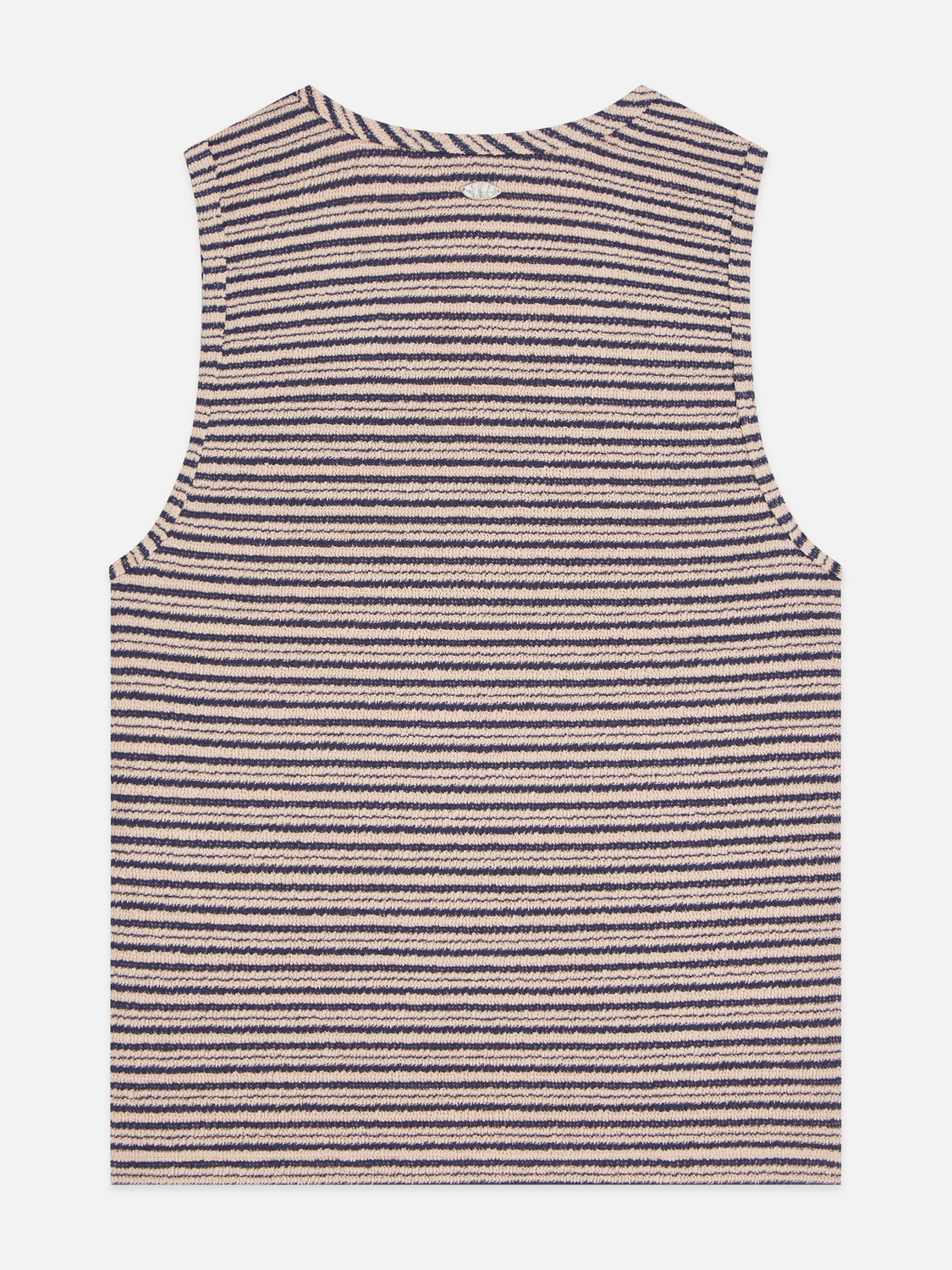Stripe V-neck tank