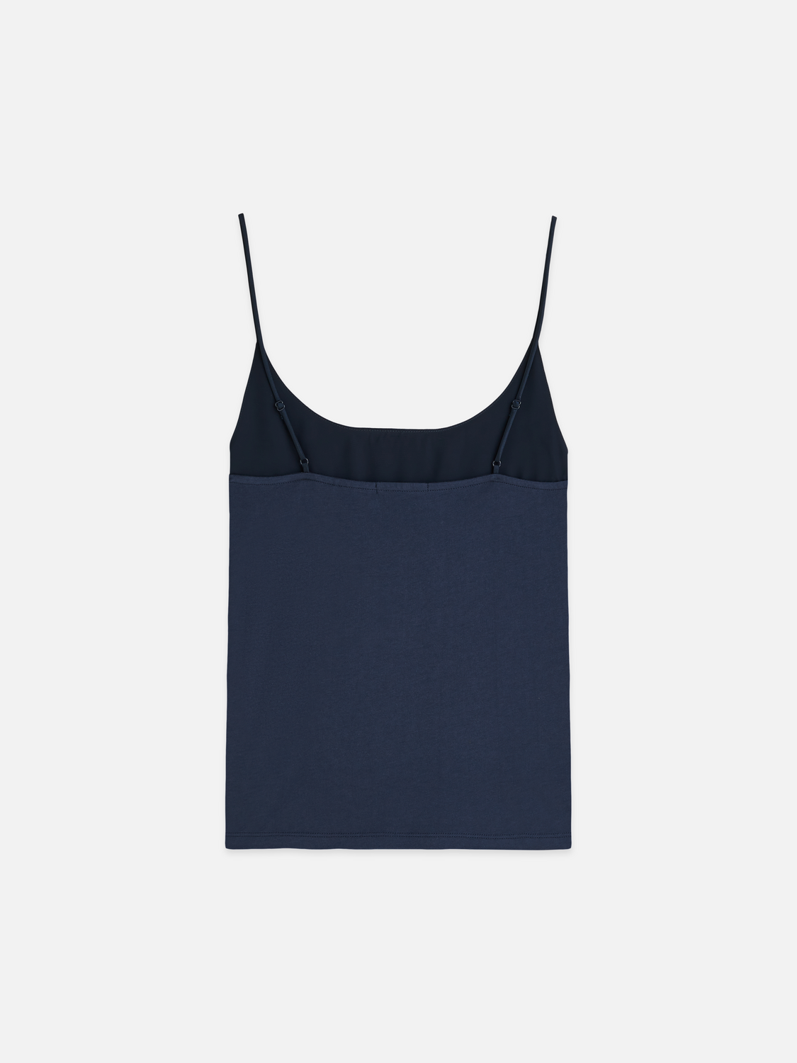 Jersey woven tank