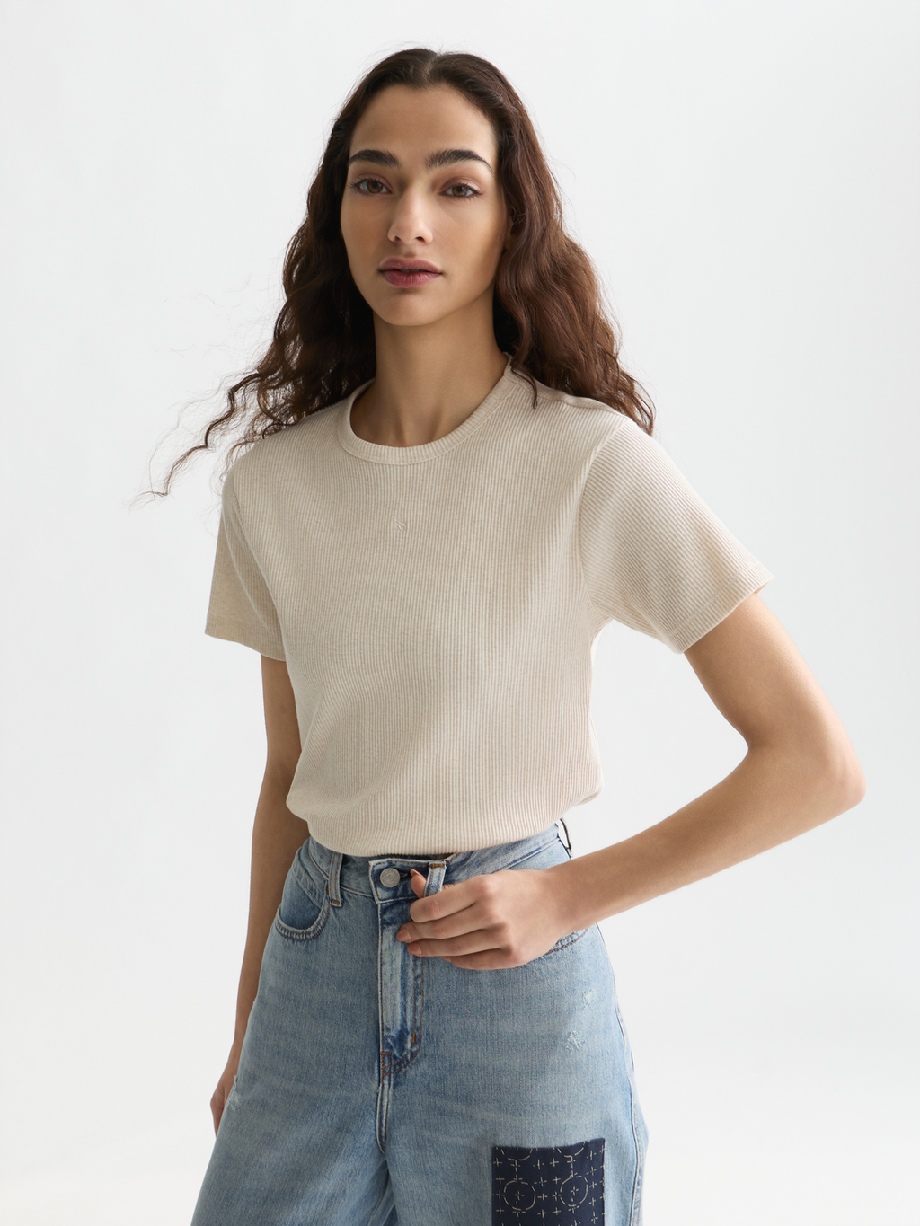 Rib T-shirt
