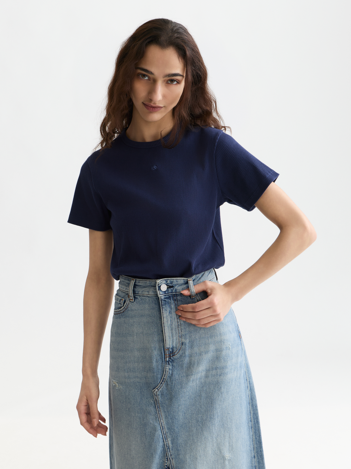 Rib T-shirt