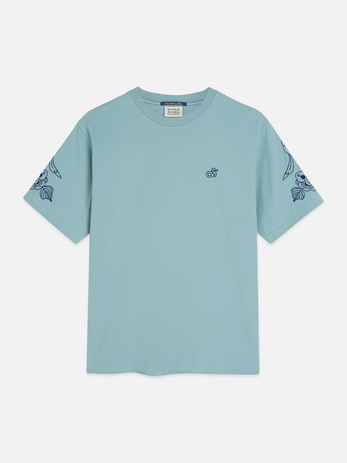 Embroidered loose T-shirt