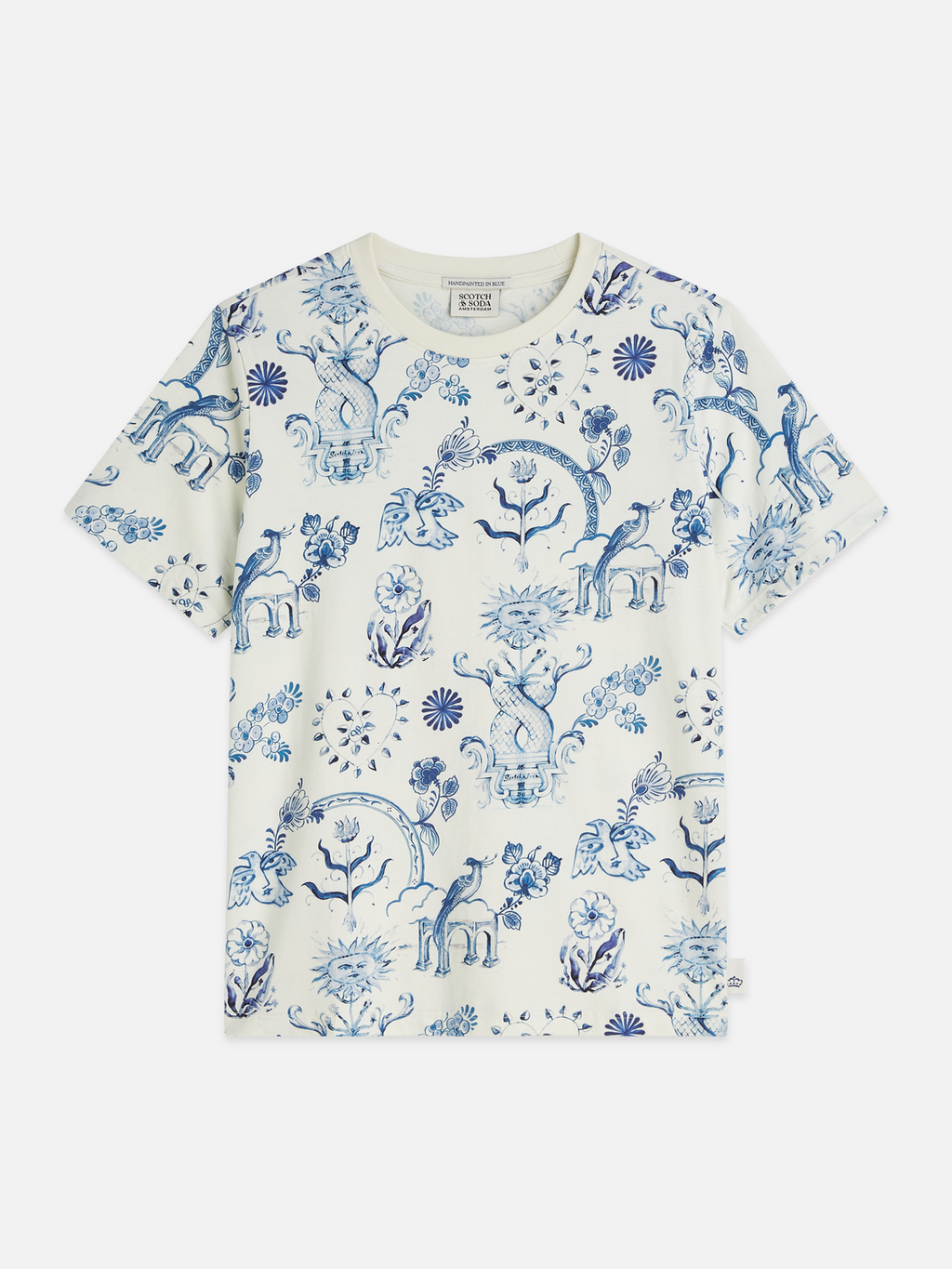 Scotch & Soda x Royal Delft Printed T-Shirt