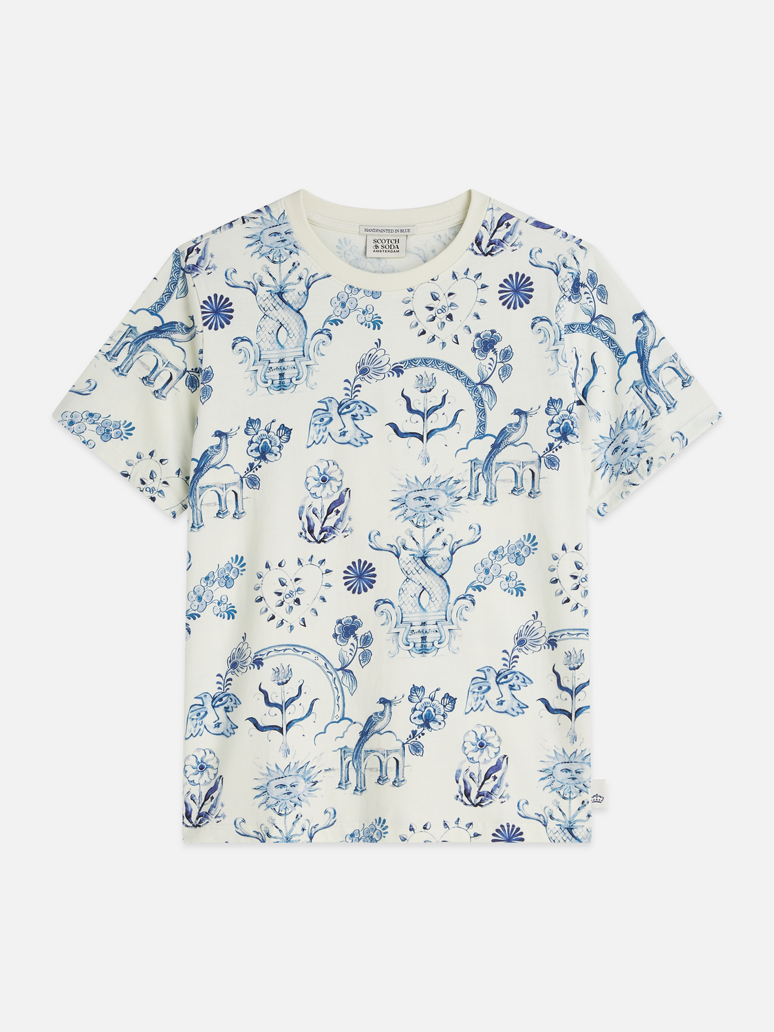 Scotch & Soda x Royal Delft Printed T-Shirt