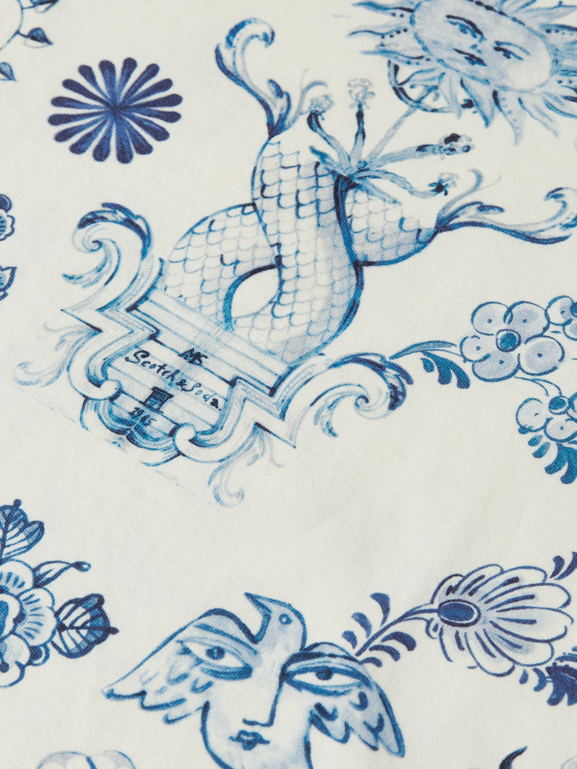 Scotch & Soda x Royal Delft Printed T-Shirt