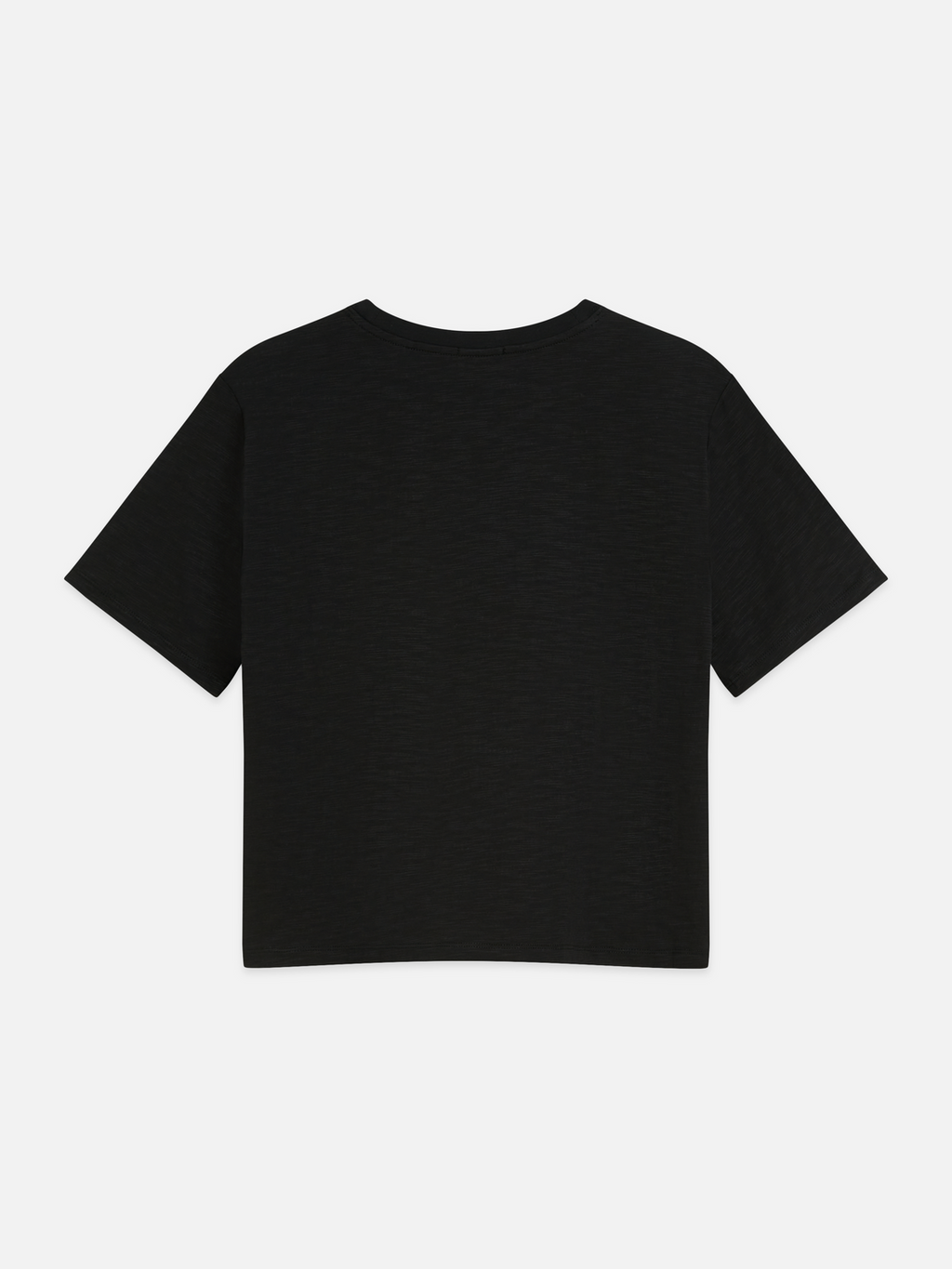 Keyhole Sleeve Cotton T-Shirt