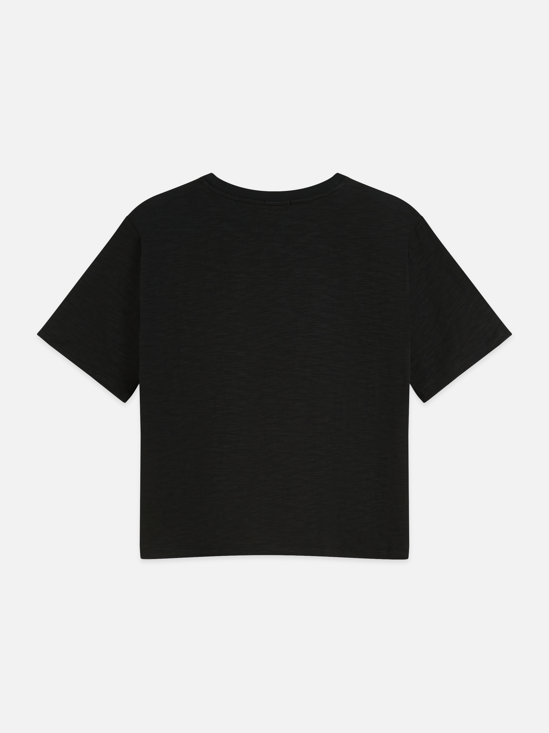 Keyhole Sleeve Cotton T-Shirt