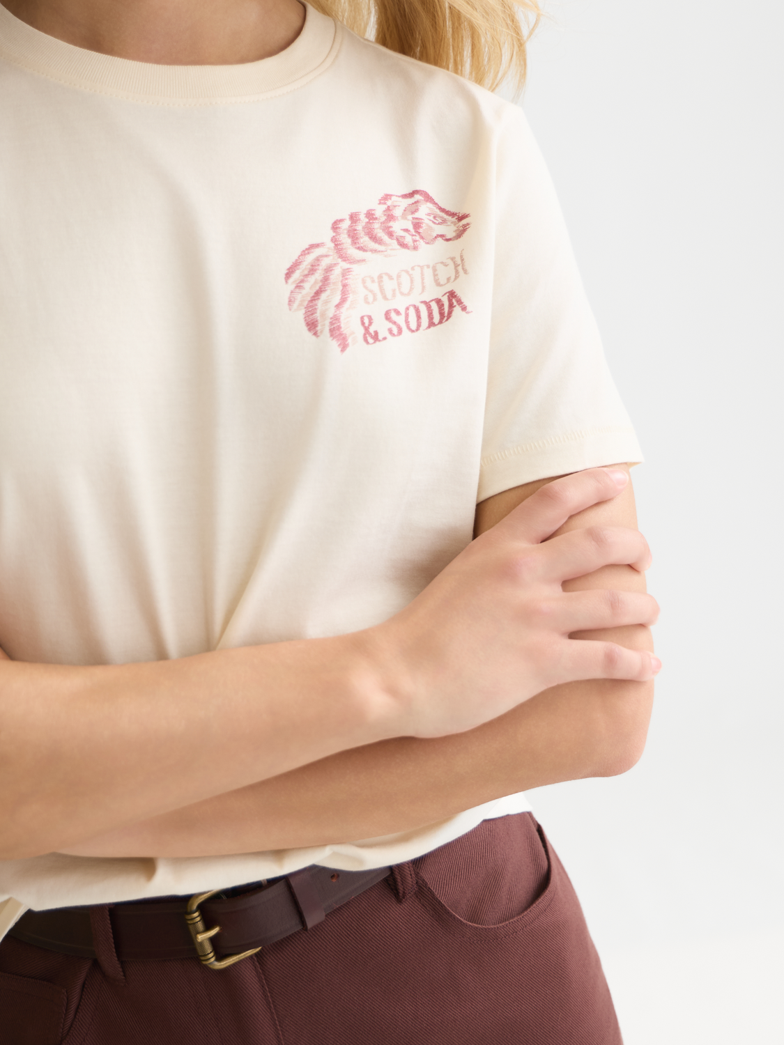 Printed Artwork Cotton T-Shirt