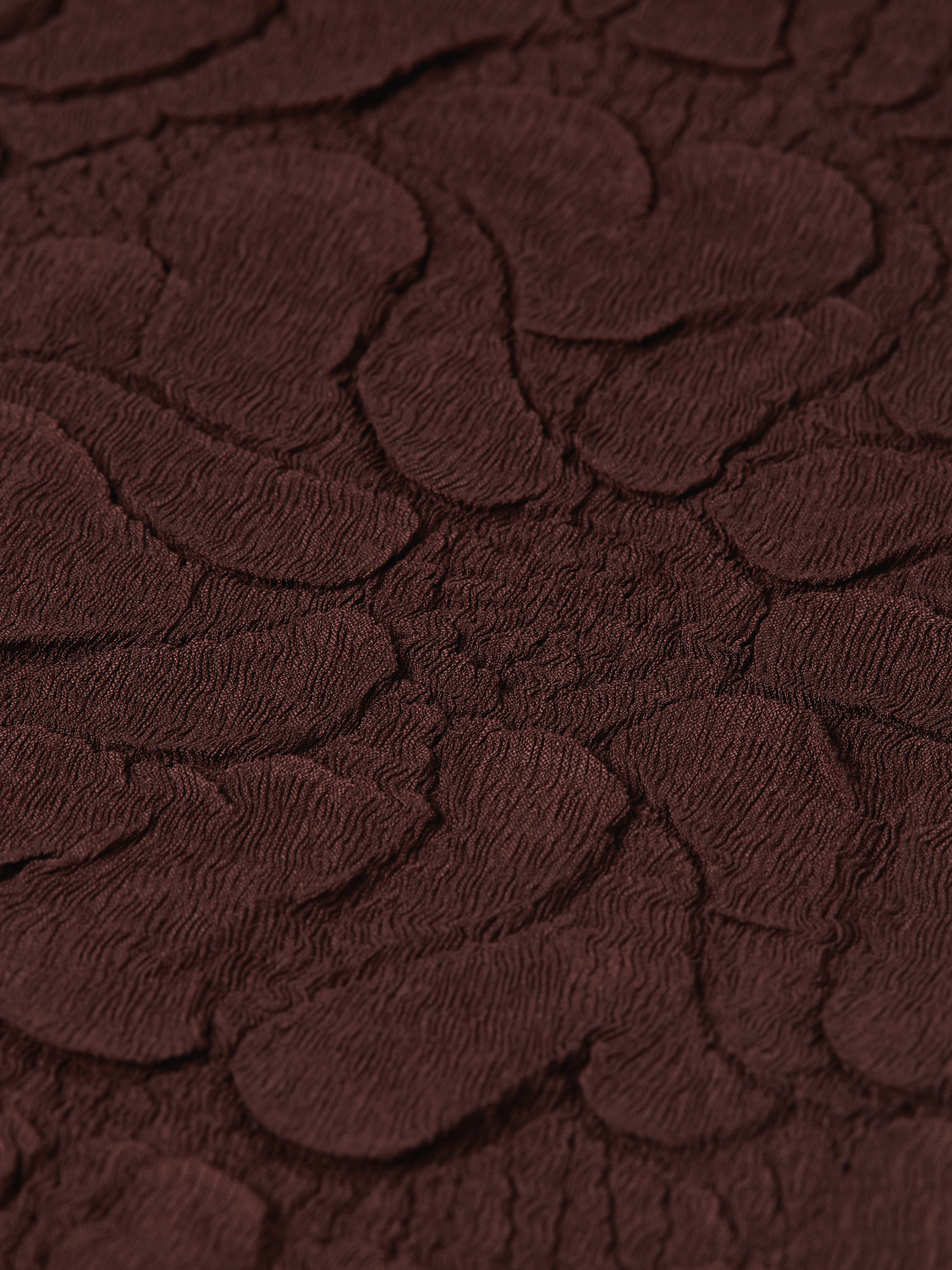 Embossed Crepe Mock Neck Tank