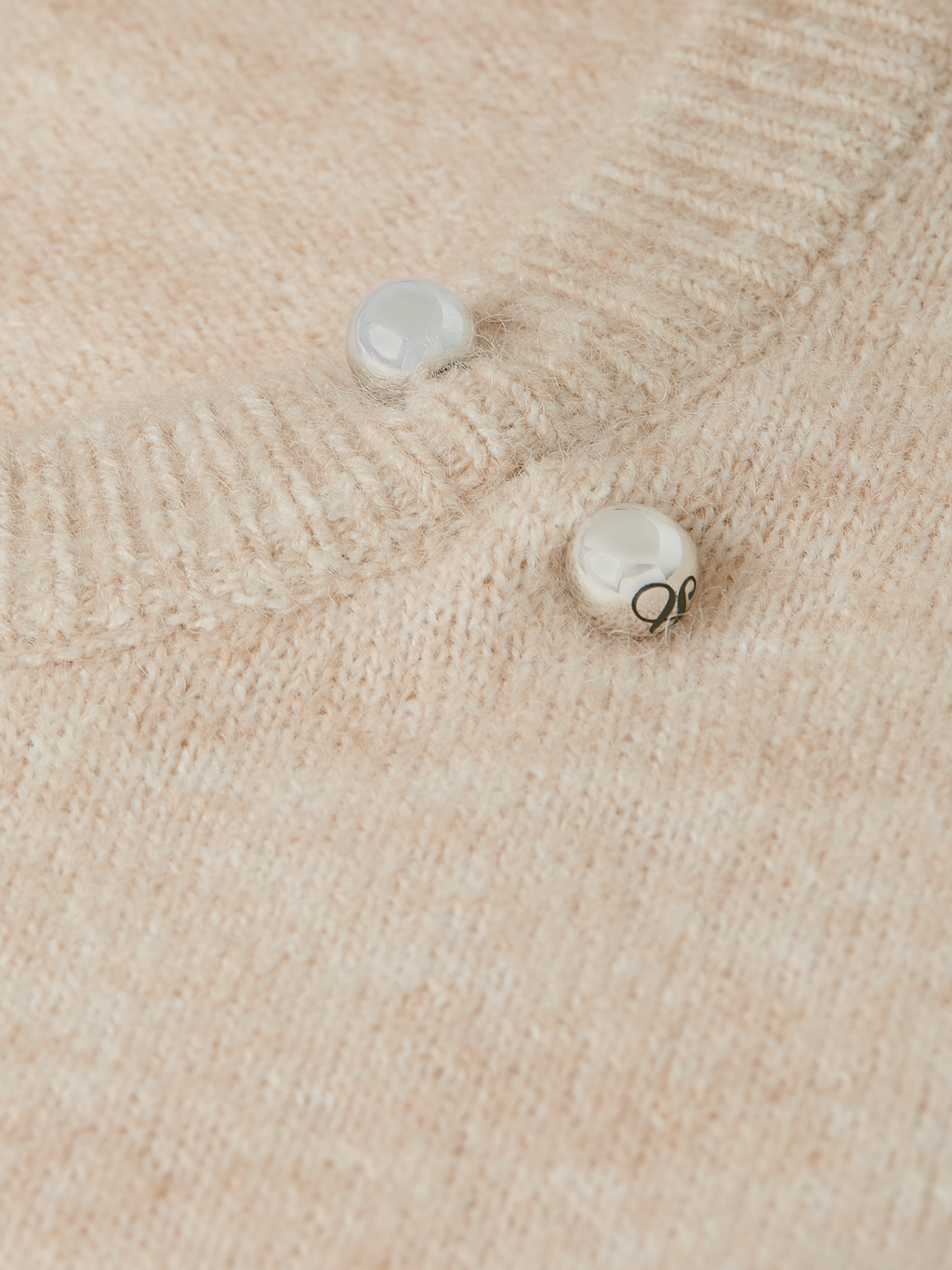 Wool-Alpaca Blend Knit Spencer