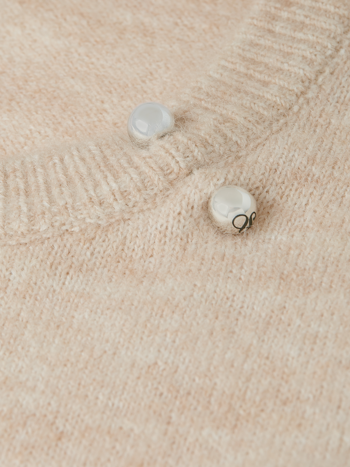 Wool-Alpaca Blend Knit Spencer