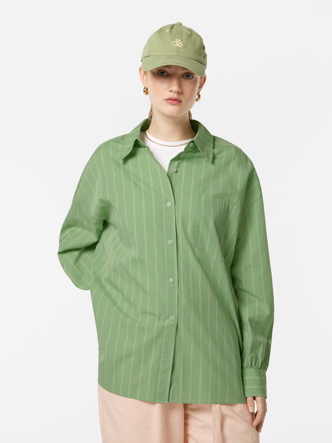 Striped Oversized Shirt