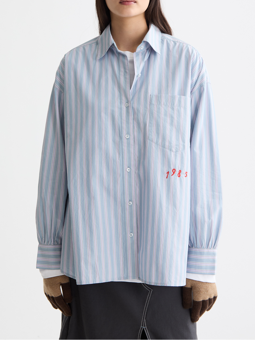 Embroidered girlfriend shirt