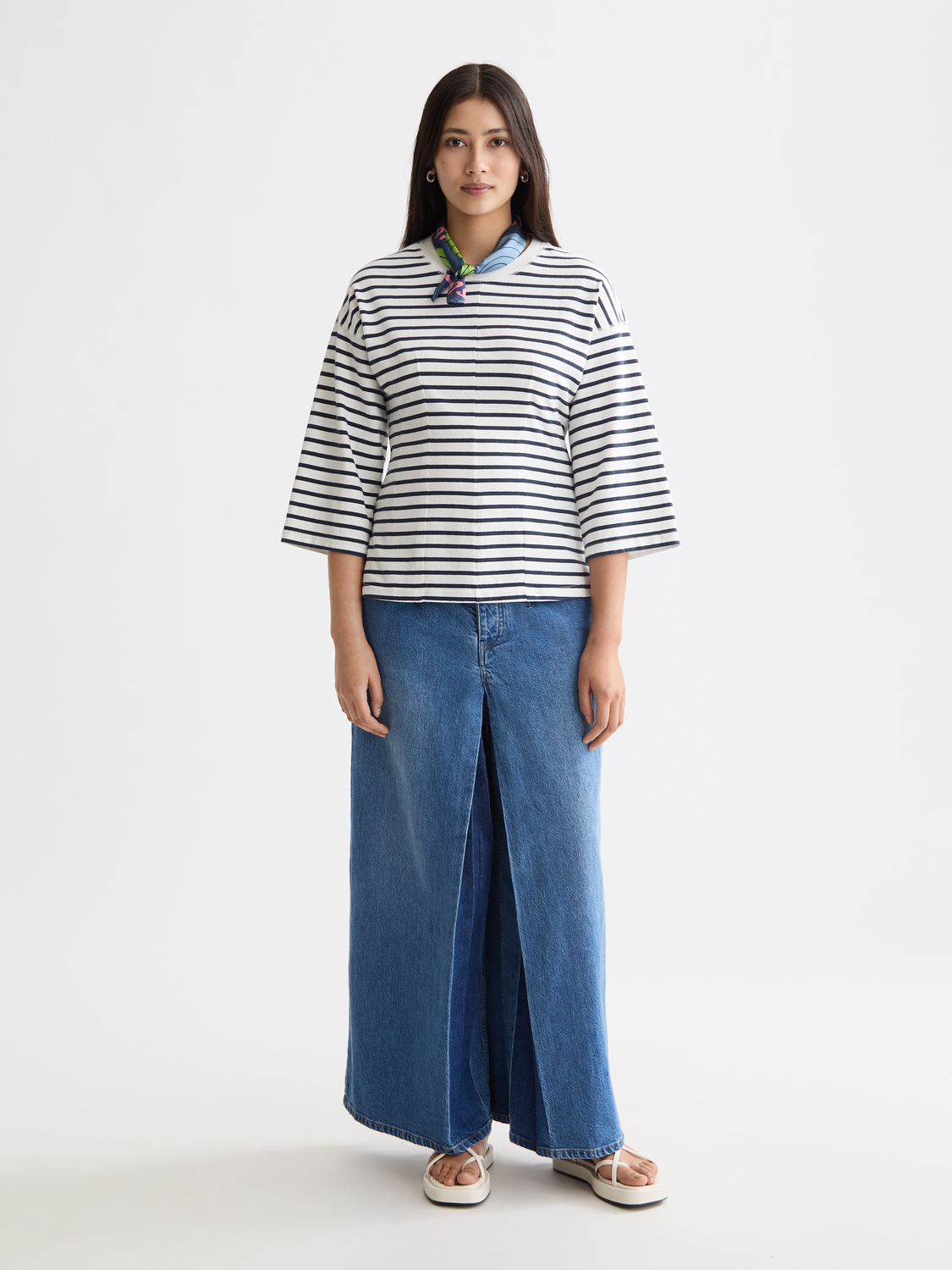 売れ筋商品|||スコッチアンドソーダ Tシャツ レディース トップス TANK - Top - shirting blue Tops & T-Shirts – Scotch & Soda Amsterdam