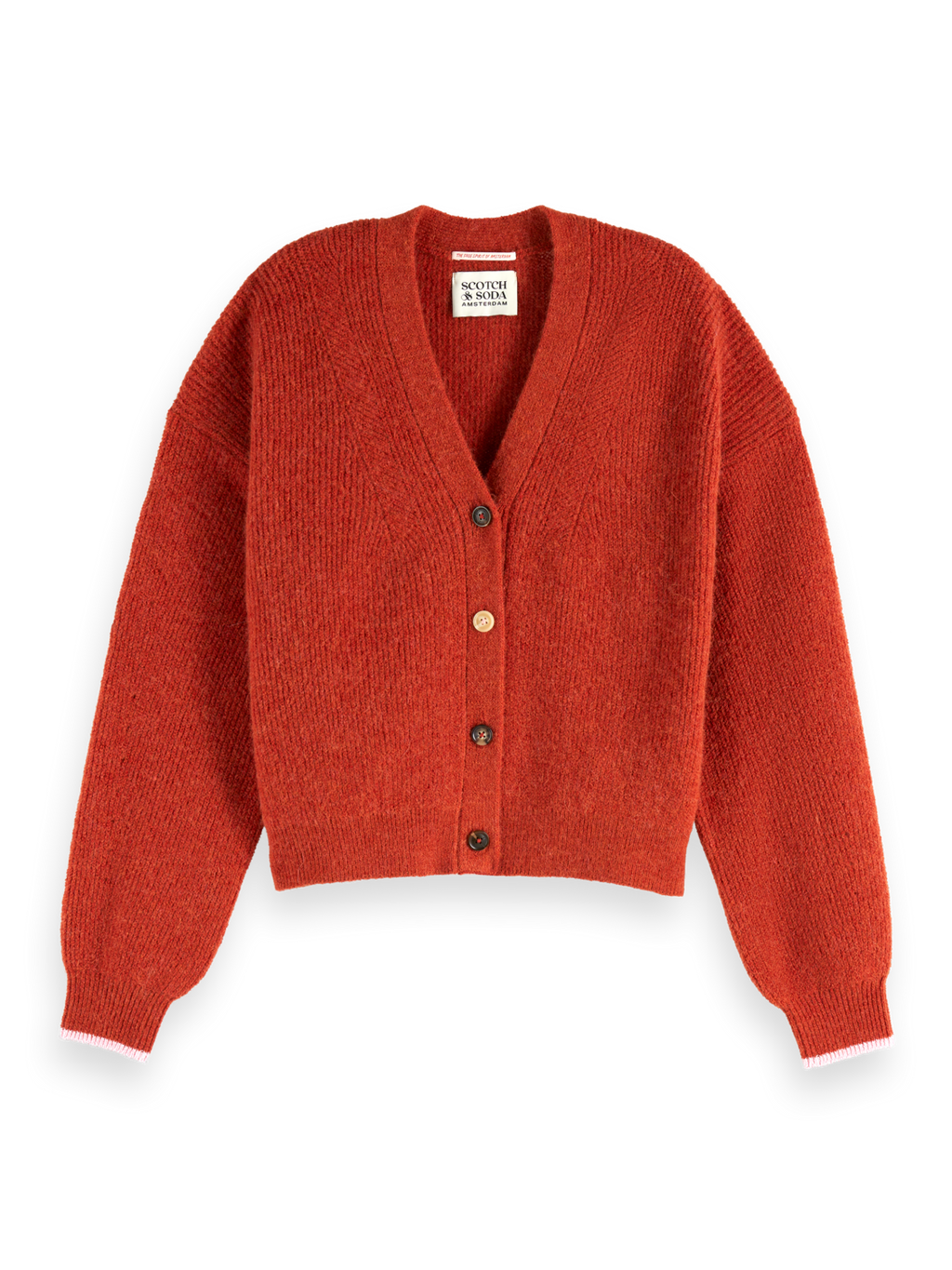 Fuzzy relaxed cardigan